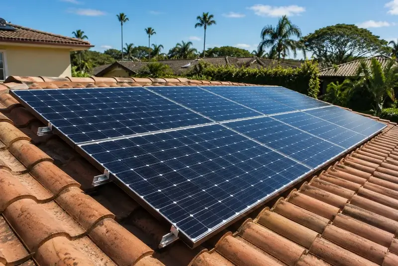 Installation de panneaux solaires à Brussieu